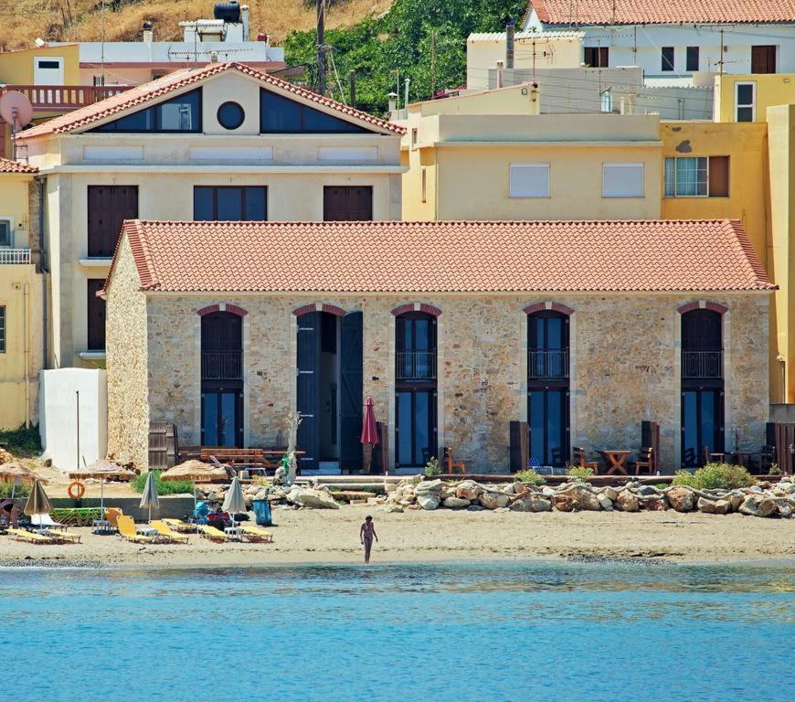 Volakas Beachfront Suites Rethymno  Bagian luar foto